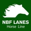 logo NBF Lanes Horse line